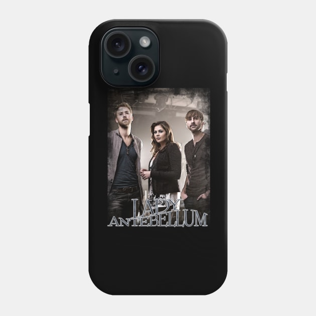 From Nashville with Love Antebellum's Musical Affection on Fabric Phone Case by Confused Reviews