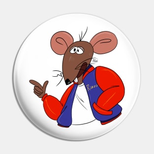 New York Rat Pin