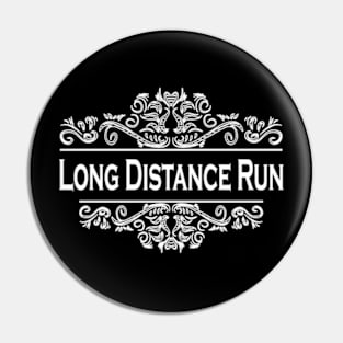 Sports Long Distance Running Pin