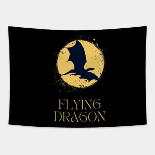 Flying Dragon Fantasy Wings of Myth Tapestry