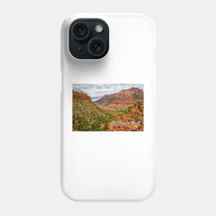 Watchman Trail View Zion National Park Phone Case