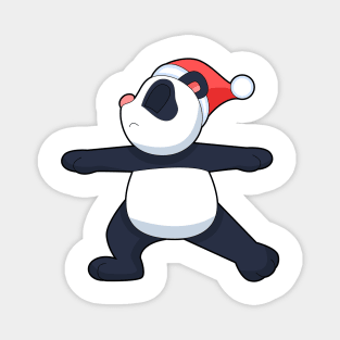 Panda Christmas Yoga Magnet