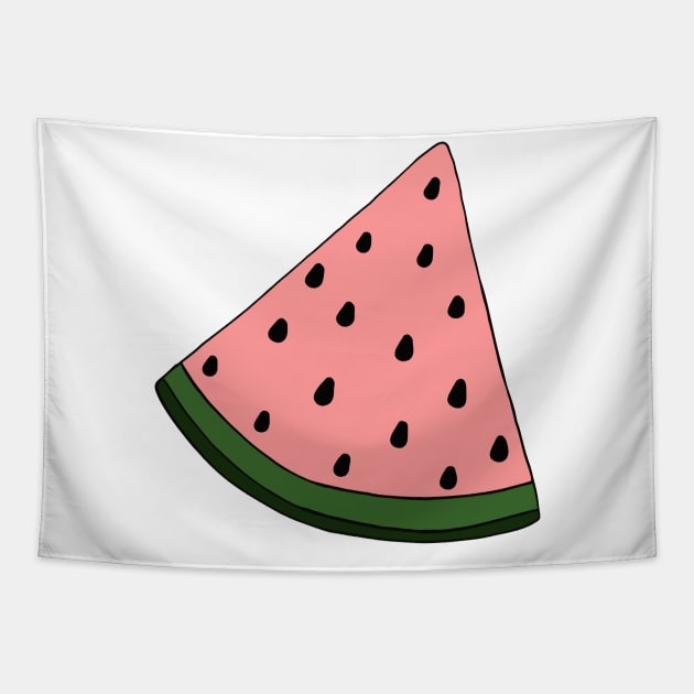 Cute watermelon hand drawn pattern Tapestry by bigmomentsdesign