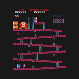 Donkey Kong T Shirts Teepublic