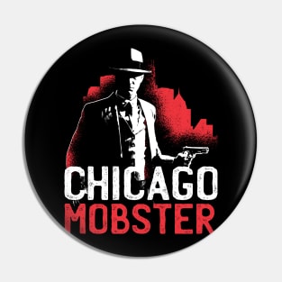 Chicago Mobster Pin