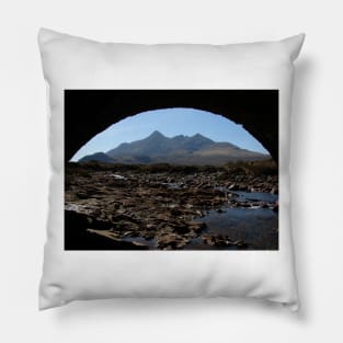 Black Cuillin, Isle of Skye, Scotland Pillow