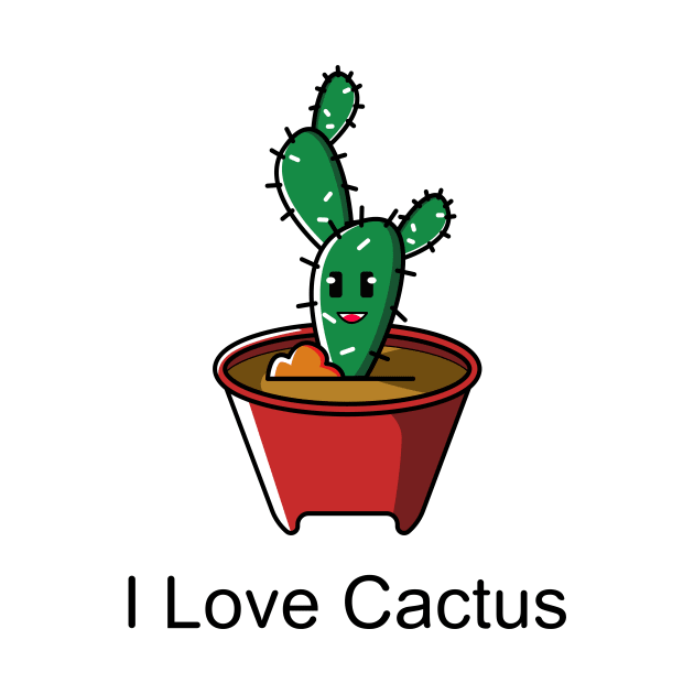 i love cactus #3 by widhim