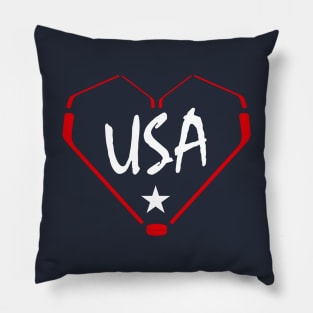 Heart of the USA Pillow