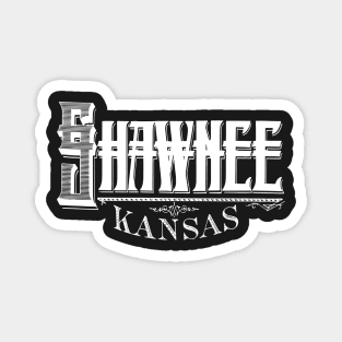 Vintage Shawnee, KS Magnet