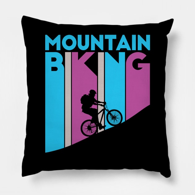 Mountain Biking Pillow by slawisa