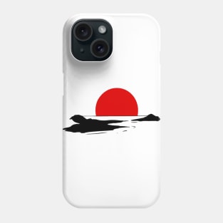 Aesthetic Red Sunset Phone Case