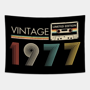 Vintage 1977 Limited Edition Cassette 47th Birthday Tapestry