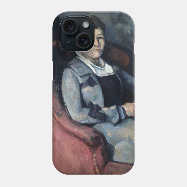 Portrait of Mme. Cezanne by Paul Cezanne Phone Case by Classic Art Stall