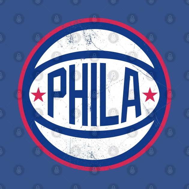 Phila Retro Ball - Blue by KFig21