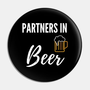 Partners in Beer Pin