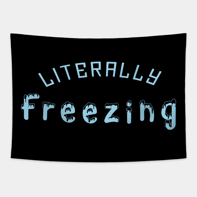 im literally freezing, Tapestry by JayD World