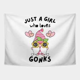 Just A Girl Who Loves Gonks Summer Tapestry