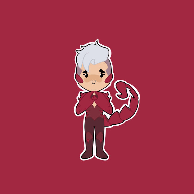 cute Scorpia by dragonlord19