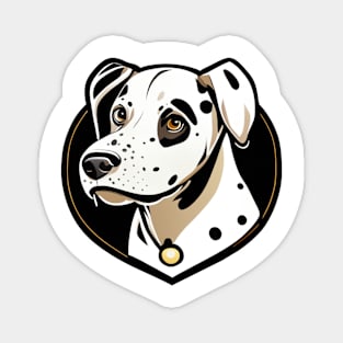 "Spot" the Dalmatian Dog Magnet