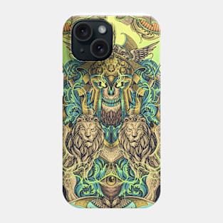 Tamer Lion Surrealism Artwork Phone Case