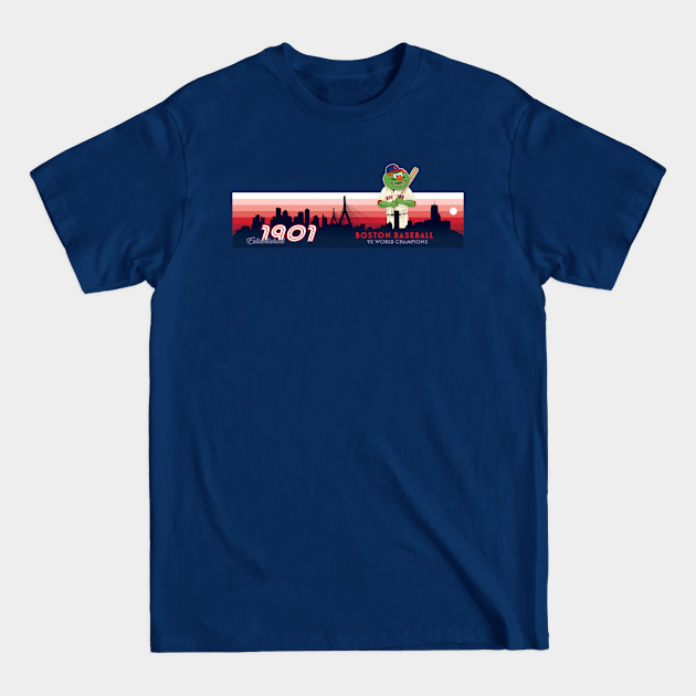 Disover Sox - 2019 Boston Championship Series Mascot Graphic T-Shirt - Boston Baseball - T-Shirt