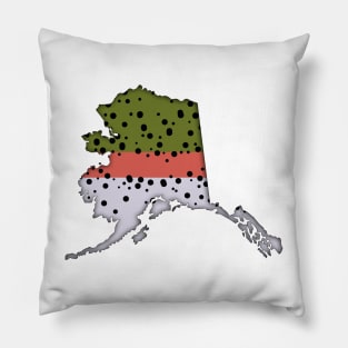 Alaska Rainbow Trout Love Pillow