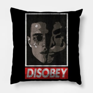 Mr robot Disobey Pillow