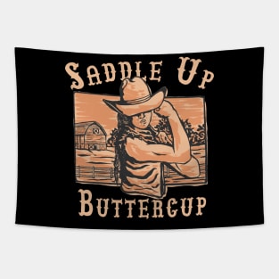 Saddle Up Buttercup, Tapestry