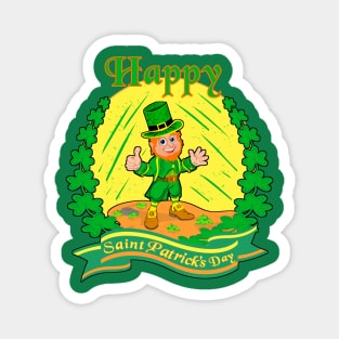 St patrick's day T-shirt - St patrick's day cute t-shirt. Magnet