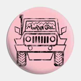 Mountain Girl Jeep Life rocky roads off the beaten path mountain wanderlust Pin