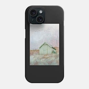 A lone beach hut Phone Case