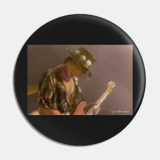 Stevie Ray Vaughan - Dedication Pin