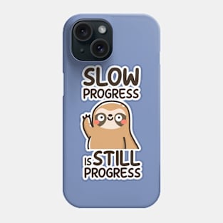 kawaii sloth Phone Case