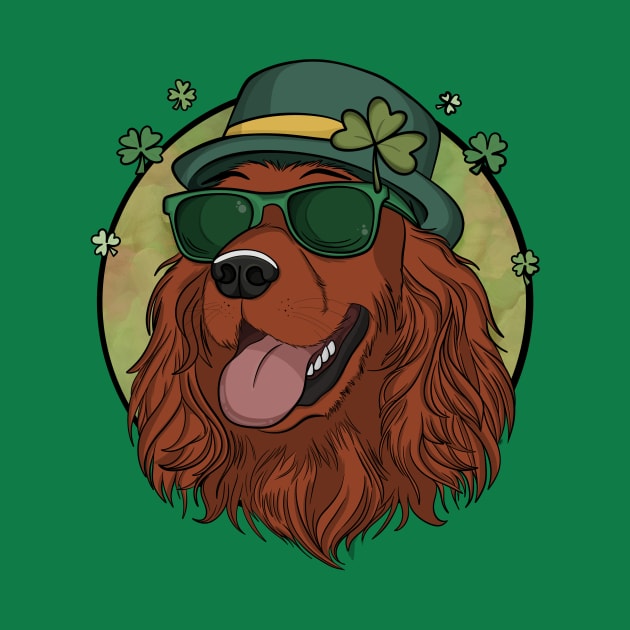 Irish Setter being Irish! by rmcbuckeye