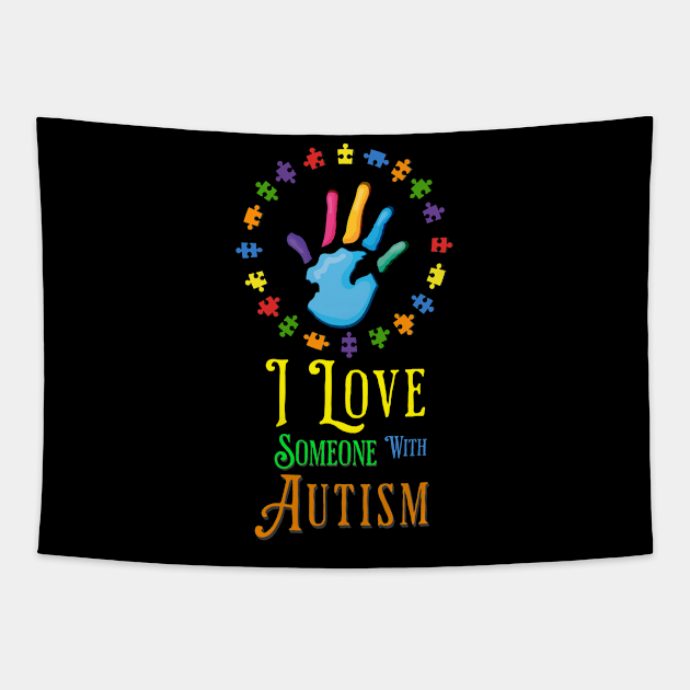 I love someone with Down Syndrome Tapestry by letnothingstopyou