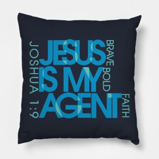 Jesus is my Agent Pillow