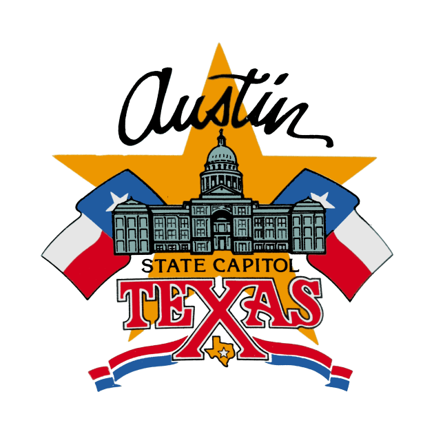 Austin, Texas Decal by zsonn