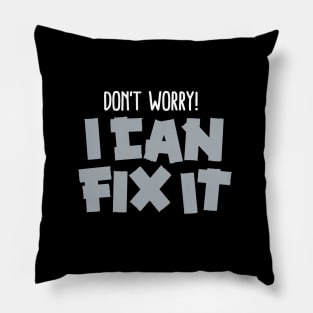 Don't worry! I can fix it - Duct tape Pillow