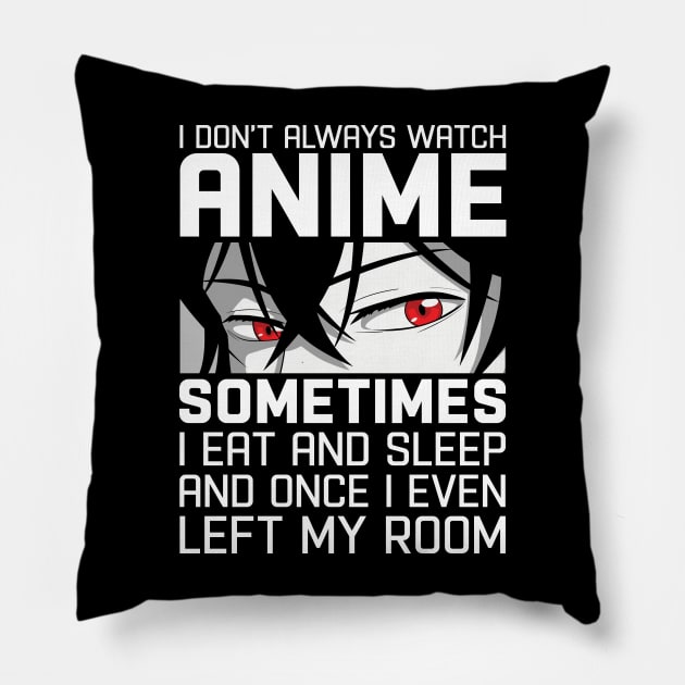 Anime Art For Men Women Teen Girls Pillow by FamiStore