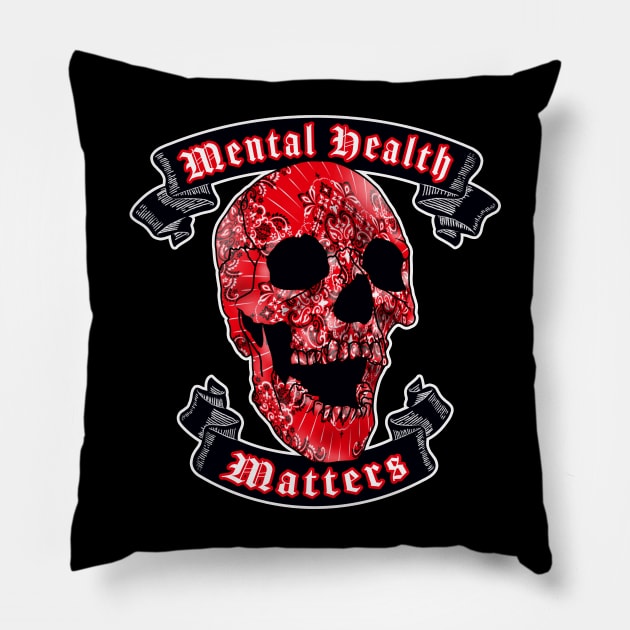 Mental Health Club Pillow by pencilnekarts