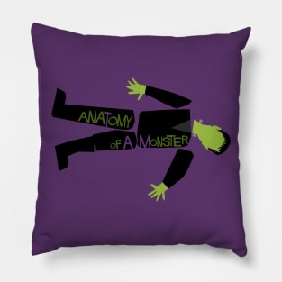 Anatomy of a Monster: Frankenstein Pillow