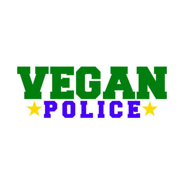 Vegan Police by Mojo23