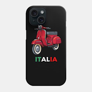 Italy Classic Vespa Scooter Moped Bike Retro Love Vintage Phone Case