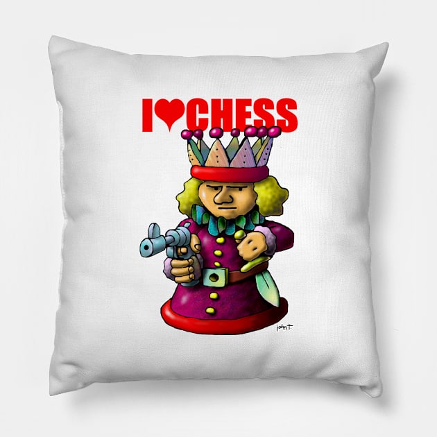 Chess - The King Pillow by JohnT