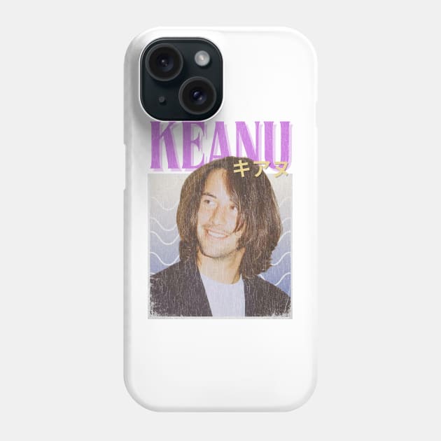 Keanu Vintage 1990 // キアヌ Original Fan Design Artwork Phone Case by A Design for Life