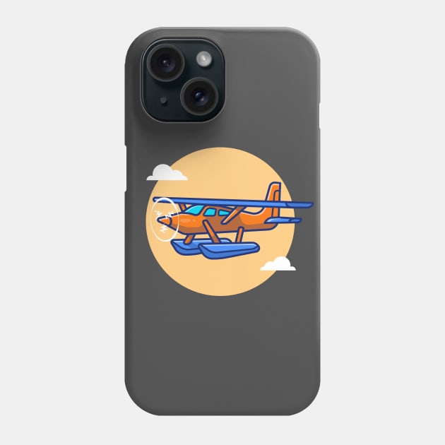 Vintage Plane Cartoon Phone Case by Catalyst Labs