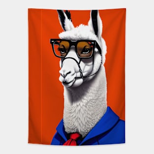 Hipster Llama Tapestry