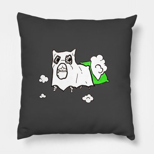 Cushion Ghost Pillow by MightyFam