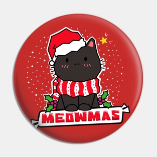 Meowmas Pin