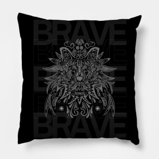 Lion Brave Pillow